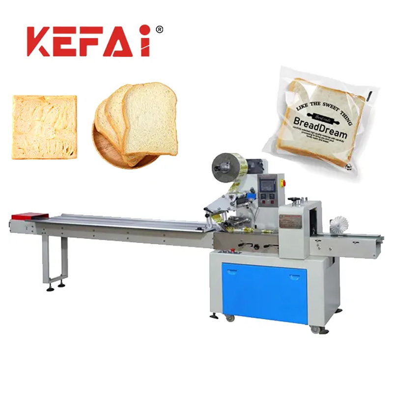 КЕФАИ Фловпацк машина за паковање хлеба