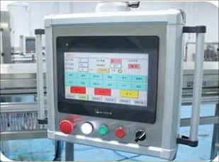 Детаљ машине за паковање излива - ПЛЦ контролни систем